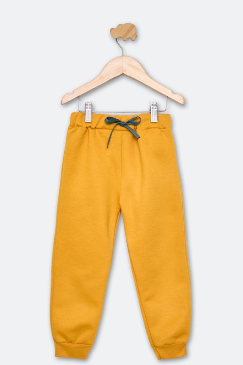 Calca inf1/3nos mostarda silk amarelo medio