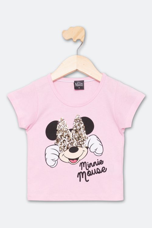 Blusa mc inf1/3nas107474c silk minnie pa rosa medio