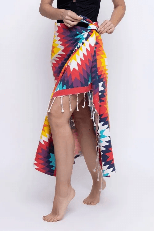 CANGA PRAIA FEM AIBW 401 A ESTAMPADA - ESTAMPADO