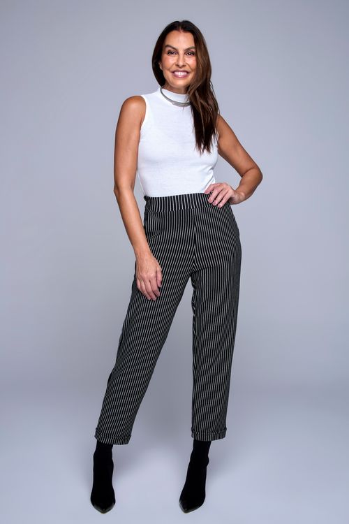 Calça Feminina Listrada