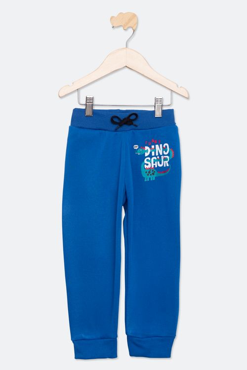 Calça Moletom Promo Infantil Menino Tam 1 a 3 Bege