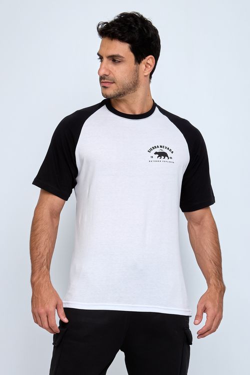 Camiseta masc mc promo mesa rec pt branco