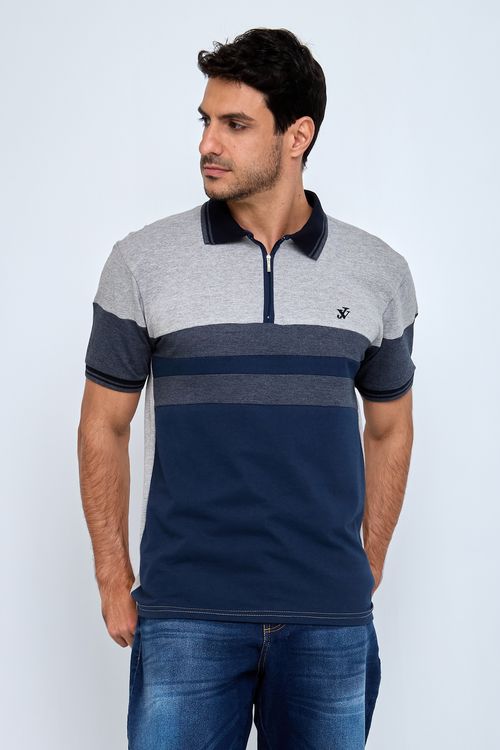 Polo masc casual 1274417 marinho marinho