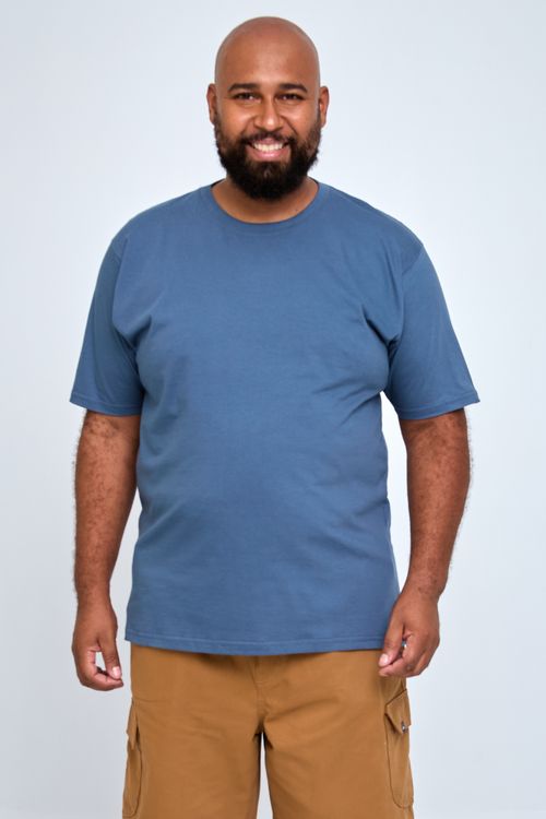 Camiseta Masculina Super Azul