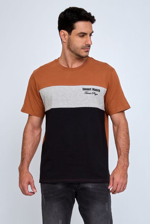 Camiseta Masculina Caramelo