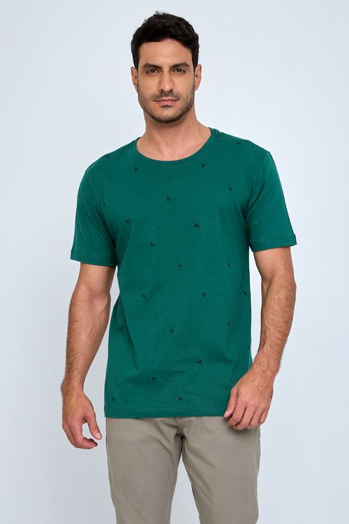 Camiseta masc mc promo verde verde