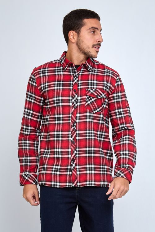 Camisa Masculina Xadrez