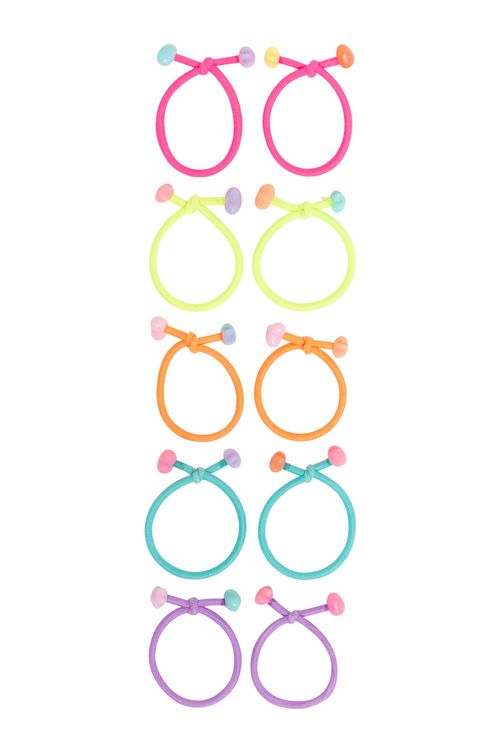 Kit Elásticos de Cabelo Infantil