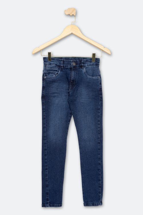 Calça Infantil de 10 a 16 Anos Jeans Claro