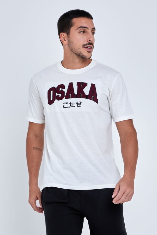 Camiseta Masculina Manga Curta Off White