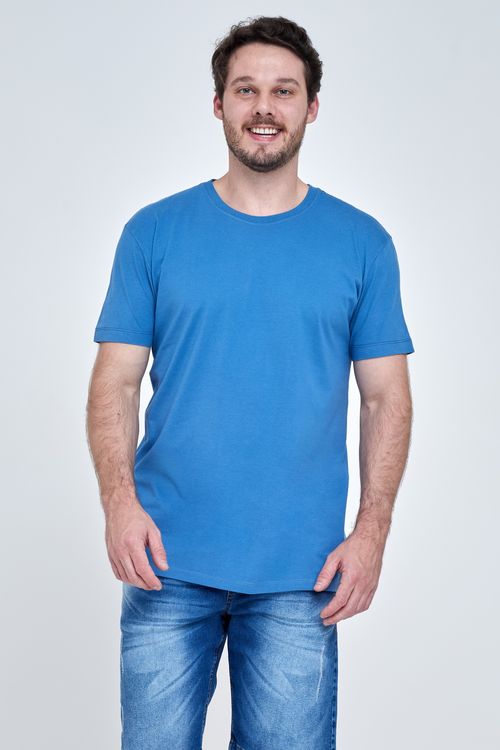 Camiseta Masculina Azul