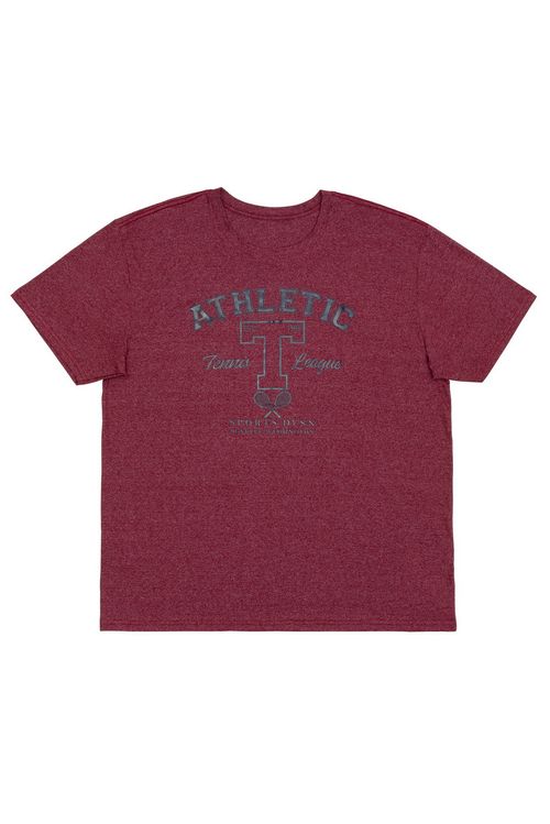 Camiseta Masculina Manga Curta Vinho