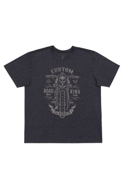 Camiseta Masculina Chumbo
