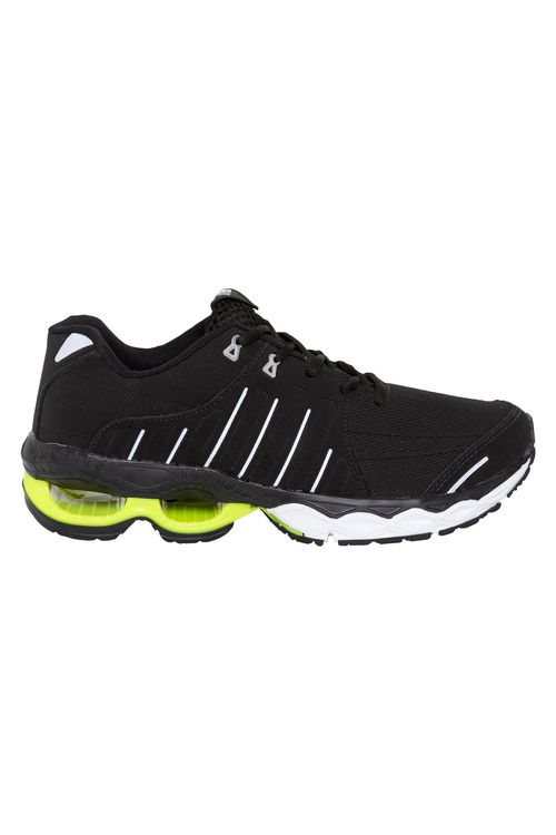 Tenis esp masc amortec tic003  preto preto