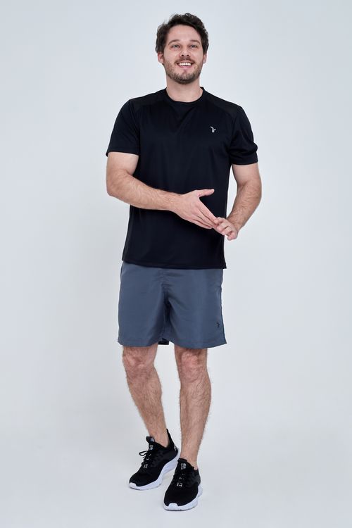 Shorts Masculino Esporte Tactel Chumbo