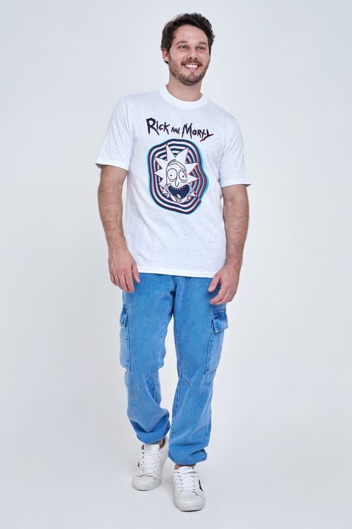 Calca masc aj 94729 jns jgr crg med jeans medio