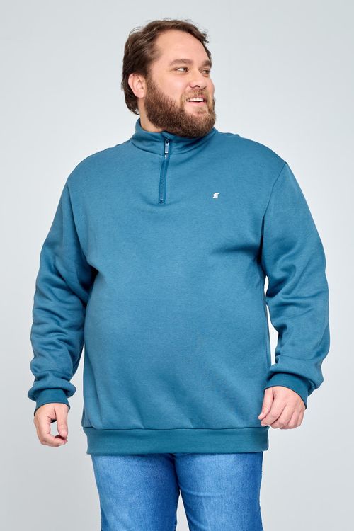 Blusa Masculina Super - Liso Marinho