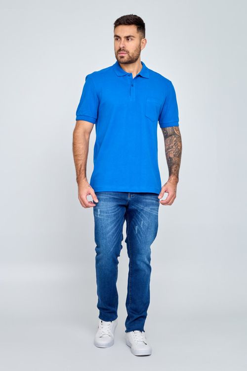 Calça Masculina Jeans Azul Escuro