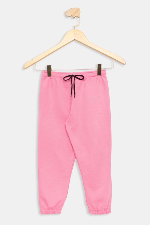 Calça Infantil 4 a 8 Anos Rosa Chiclete