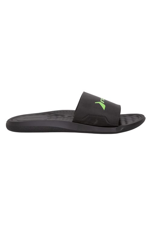 Chinelo Rider Slide Preto/Verde