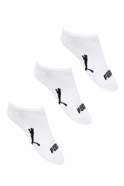 Kit Meias 3x1 Sapatilha Invisível Puma Branco 39 a 43