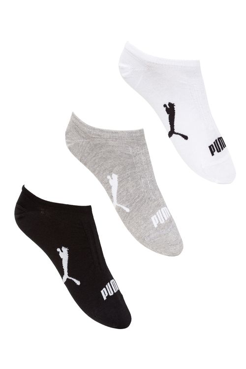 Kit 3 Meias Masculinas Sapatilhas Puma Sortidas