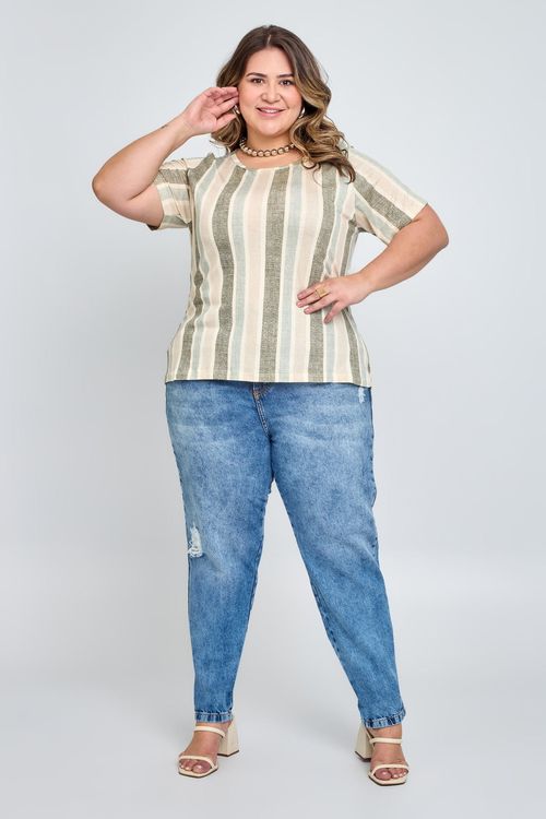 CALCA FPM CS 72382 JNS MOM CLOCHARD MD - JEANS MEDIO