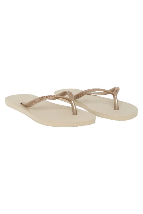 Chinelo Havaianas Slim Feminino Areia Bege