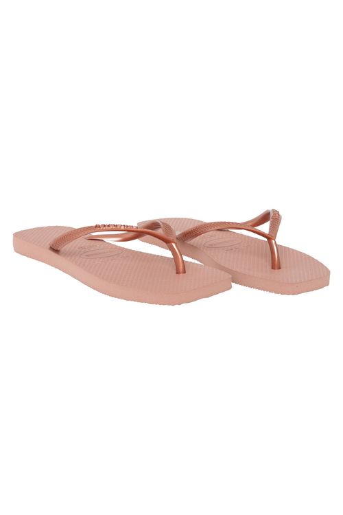 Chinelo havaianas slim square 4148301 rs rosa