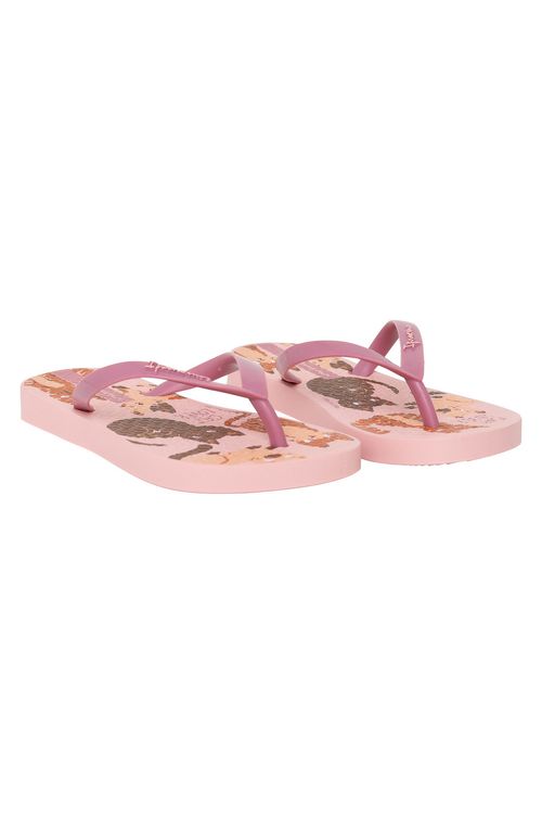 Chinelo Ipanema Pets Pop Infantil Rosa