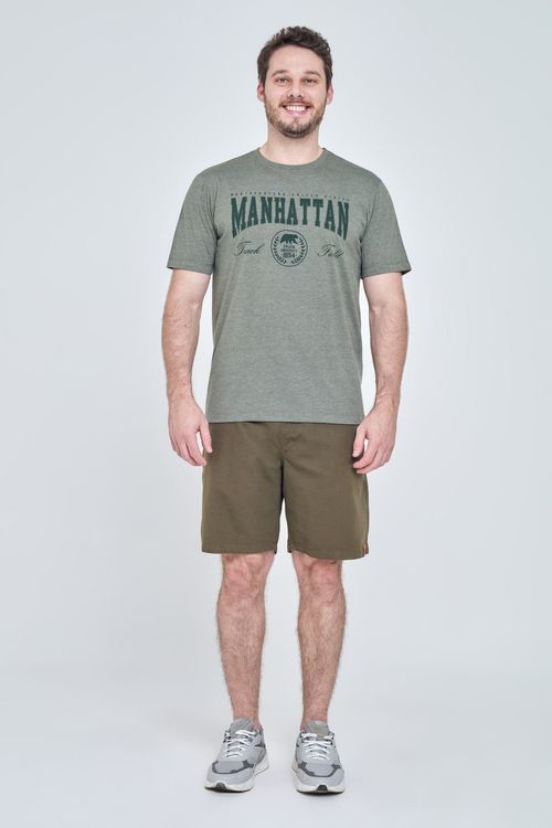 Bermuda Masculina Verde Escuro