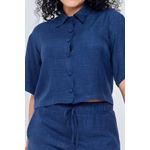Blusa-fem-casual-mc-botoes-azul-marinho-azul-escuro-P