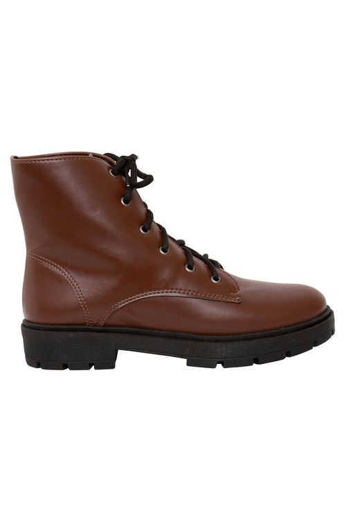 Coturno Masculino Marrom Escuro