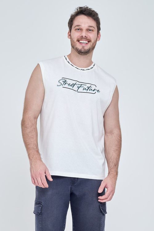 Regata Masculina Street Off White