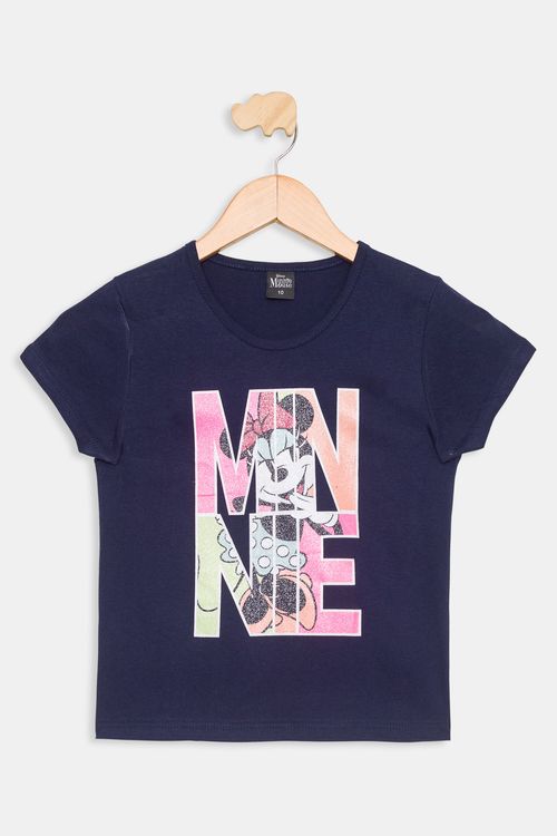 Blusa Infantil 10/16 Anos Mickey - Marinho