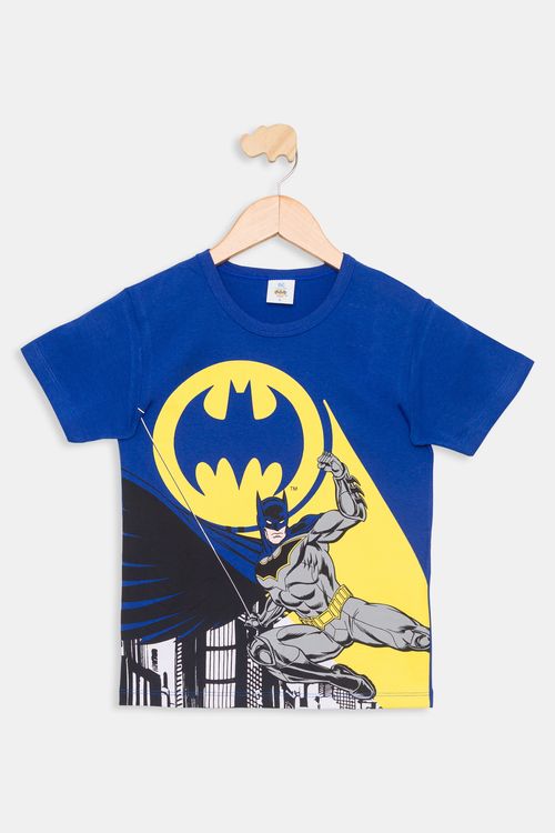 Camiseta mc inf4/10nos 34844 batman az azul