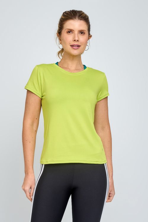 Blusa Feminina Esportiva Verde Lima