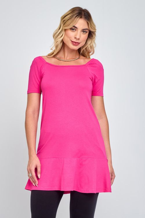 Vestido Legging Feminino Casual Ciganinha Pink