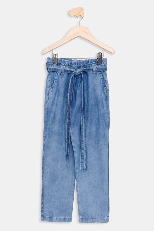 Calça Infantil Jeans Médio Tam 4 a 8