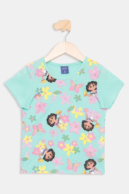 Blusa Infantil 4/10 Anos Encanto - Verde Claro