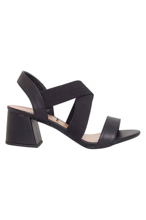 Sandalia elastico dan -3365299 preto