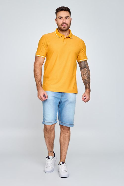 Bermuda Masculina Street Jeans Claro