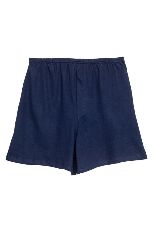 Samba Canção em Malha Azul Marinho