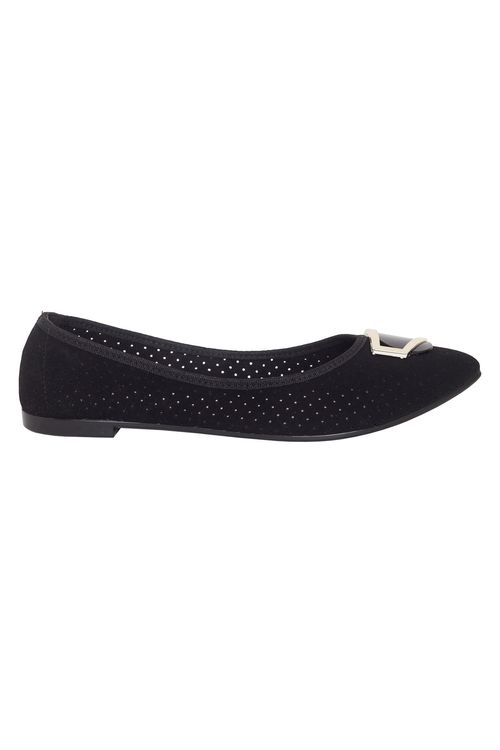 Sapato Enfeite Preto