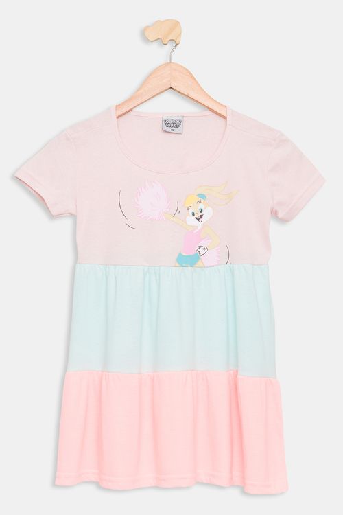 Vestido Infantil 4/10 Anos - Lola - Coral