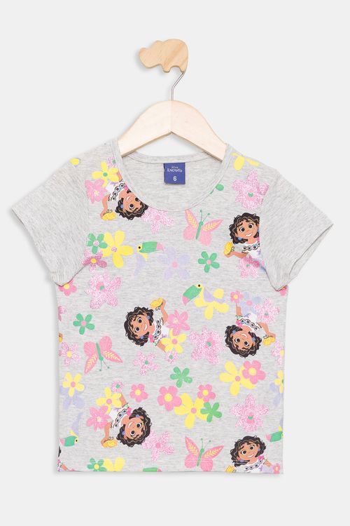 Blusa Infantil Encanto Mescla Tam 4 a 10