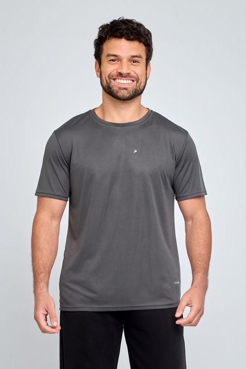 Camiseta masc esp mec012g mc dry fit chb chumbo