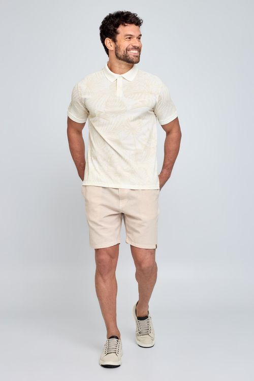 Shorts Masculino Bege Caqui
