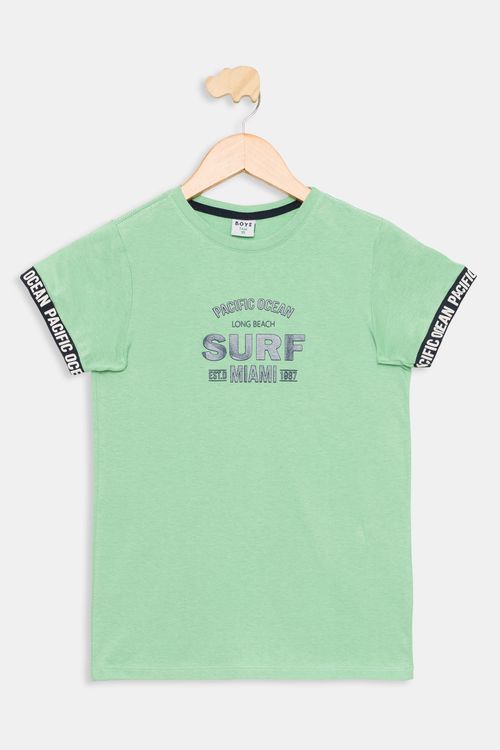 Camiseta Infantil 10 a 16 Anos - Verde