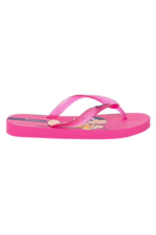 Chinelo Ipanema Infantil Turma da Mônica Rosa